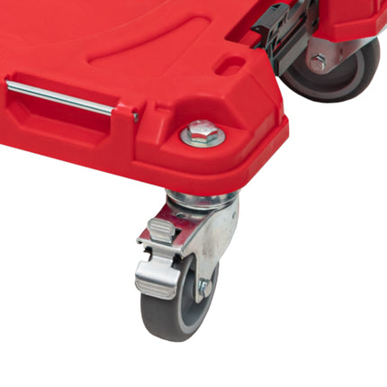 Toolbrothers RHINO L mobile transport trolley ULTRA rolling board with metal swivel wheels and brake