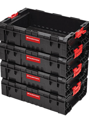 Toolbrothers RHINO L caja de herramientas ECO apilable 450 x 310 x 130 mm 9 l IP54