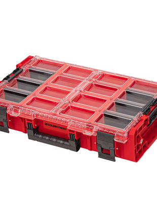 Toolbrothers RHINO XXL Organizador ULTRA Altura XL Cajas Personalizado 582 x 387 x 131 mm 13,5 l IP66 con 8 inserciones y 6 divisores