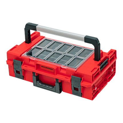 Toolbrothers RHINO XXL Valigia portautensili ULTRA Handling+ altezza M 15,4 l IP66 con divisori estraibili + scatole