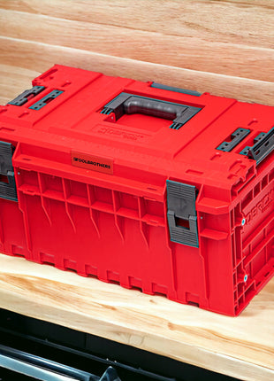 Toolbrothers RHINO XXL Werkzeugkoffer ULTRA Vario+ Höhe L Custom modularer Organizer 585 x 385 x 320 mm 38 l stapelbar IP66