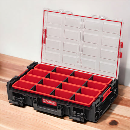 Toolbrothers RHINO XXL Organizer ECO altezza XL Scatole+ 13,5 l IP66 con cassette estraibili + divisori