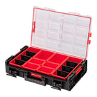 Toolbrothers RHINO XXL Organizer ECO Höhe XL Boxen 582 x 387 x 131 mm 13,5 l IP66 mit 6 Inlays und 6 Trennwände