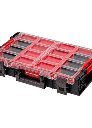 Toolbrothers RHINO XXL Organizer ECO Höhe XL Boxen 582 x 387 x 131 mm 13,5 l IP66 mit 6 Inlays und 6 Trennwände