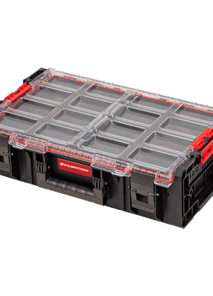 Toolbrothers RHINO XXL Organizer ECO Höhe XXL Custom Multilayer 582 x 387 x 172 mm 19,5 l IP66 mit Schaumstoffeinlage