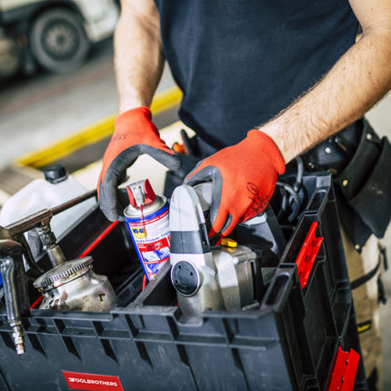 Toolbrothers RHINO XXL Caja de herramientas ECO Custom 35 l apilable con separadores extraíbles