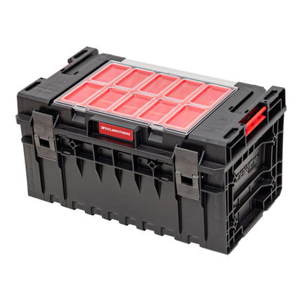 Toolbrothers RHINO XXL maletín de herramientas ECO Handling+ altura L 38 l IP66 con separadores extraíbles + cajas