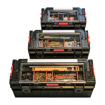 Toolbrothers RHINO Slim Werkzeugkoffer ECO Handling+ Compact Edition 14 l IP54