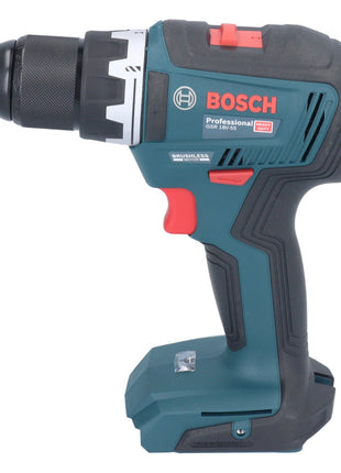 Bosch GSR 18V-55 Taladro atornillador inalámbrico profesional 18 V 55 Nm sin escobillas + 2 baterías 2,0 Ah + cargador + maletín en L