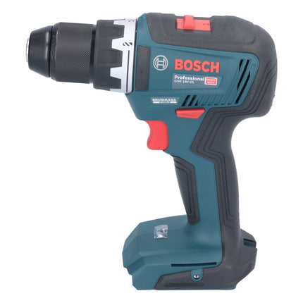 Bosch GSR 18V-55 Professional Akku Bohrschrauber 18 V 55 Nm Brushless + 2x Akku 2,0 Ah + Ladegerät + L-Case
