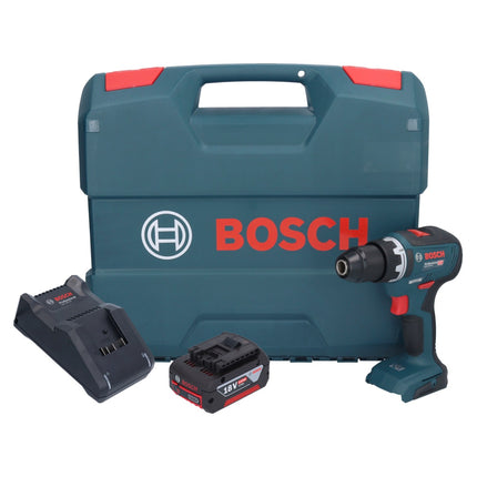 Bosch GSR 18V-55 Trapano avvitatore professionale a batteria 18 V 55 Nm brushless + 1x batteria ricaricabile 4,0 Ah + caricabatterie + valigetta a L