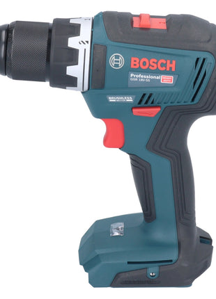 Bosch GSR 18V-55 Professional Akku Bohrschrauber 18 V 55 Nm Brushless + 2x Akku 4,0 Ah + Ladegerät + L-Case