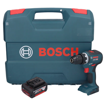 Bosch GSR 18V-55 Taladro atornillador a batería profesional 18 V 55 Nm sin escobillas + 1x acumulador 5,0 Ah + maletín en L - sin cargador