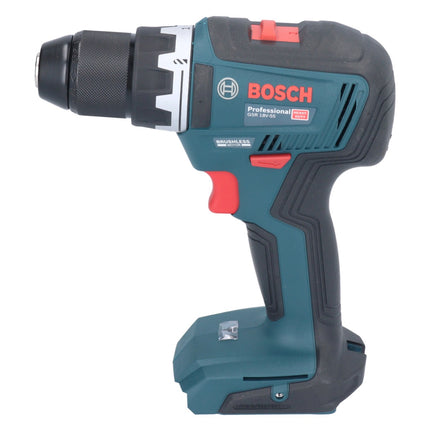 Bosch GSR 18V-55 Taladro atornillador a batería profesional 18 V 55 Nm sin escobillas + 1x acumulador 5,0 Ah + maletín en L - sin cargador