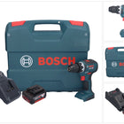 Bosch GSR 18V-55 Professional Akku Bohrschrauber 18 V 55 Nm Brushless + 1x Akku 5,0 Ah + Ladegerät + L-Case