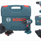 Bosch GSR 18V-45 Professional Perceuse-visseuse sans fil 18 V 45 Nm Brushless + 1x batterie 2,0 Ah + chargeur + L-Case