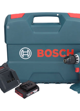 Bosch GSR 18V-45 Professional Akku Bohrschrauber 18 V 45 Nm Brushless + 1x Akku 2,0 Ah + Ladegerät + L-Case