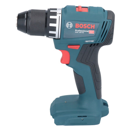 Bosch GSR 18V-45 Taladro atornillador inalámbrico profesional 18 V 45 Nm sin escobillas + 2 baterías 2,0 Ah + cargador + maletín L