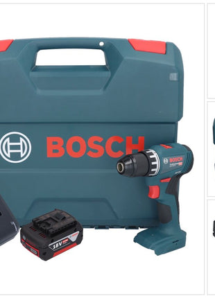 Bosch GSR 18V-45 Professional perceuse-visseuse sans fil 18 V 45 Nm sans balais + 1x batterie 5,0 Ah + chargeur + mallette en L