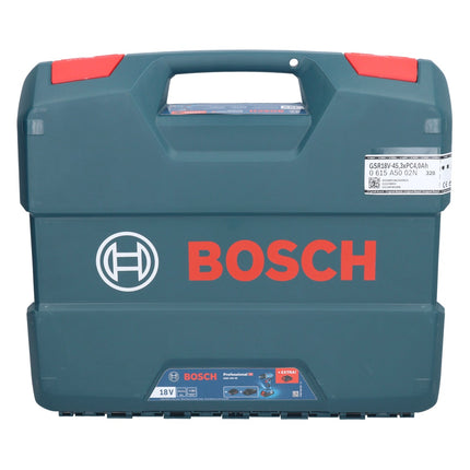 Bosch GSR 18V-45 Trapano avvitatore a batteria professionale 18 V 45 Nm Brushless ( 0615A5002N ) + 3x batteria ProCORE 4,0 Ah + caricabatterie + L-Case