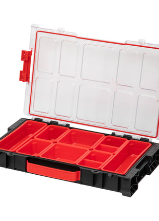 Qbrick System Werkzeugkasten Set PRO Technician Case 2.0 450 x 332 x 171 mm 12 l IP54 + 2x PRO 100 Organizer 452 x 296 x 79 mm 5 l IP54