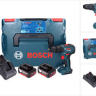Bosch GSB 18V-55 Professional Akku Schlagbohrschrauber 18 V 55 Nm Brushless ( 06019H5300 ) + 2x Akku 4,0 Ah + Ladegerät + L-Boxx