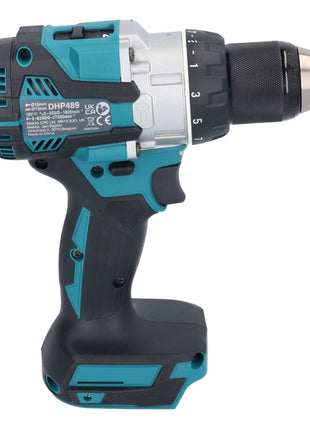 Makita DHP 489 RF Akku Schlagbohrschrauber 18 V 73 Nm Brushless + 2x Akku 3,0 Ah + Ladegerät