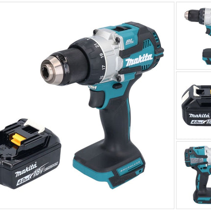 Makita DHP 489 M1 cordless impact drill 18 V 73 Nm brushless + 1x rechargeable battery 4.0 Ah - without charger