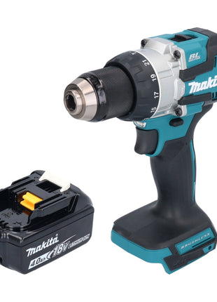 Makita DHP 489 M1 Akku Schlagbohrschrauber 18 V 73 Nm Brushless + 1x Akku 4,0 Ah - ohne Ladegerät