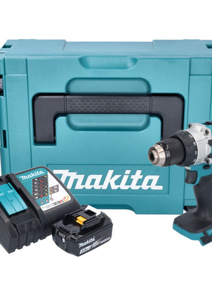 Makita DHP 489 RF1J Akku Schlagbohrschrauber 18 V 73 Nm Brushless + 1x Akku 3,0 Ah + Ladegerät + Makpac