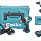Makita DHP 489 RM1J cordless impact drill 18 V 73 Nm brushless + 1x rechargeable battery 4.0 Ah + charger + Makpac