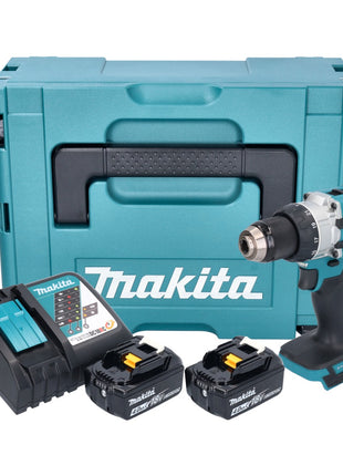 Makita DHP 489 RMJ perceuse à percussion sans fil 18 V 73 Nm sans balai + 2x batteries 4,0 Ah + chargeur + Makpac