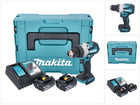 Makita DHP 489 RGJ Akku Schlagbohrschrauber 18 V 73 Nm Brushless + 2x Akku 6,0 Ah + Ladegerät + Makpac