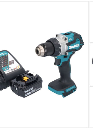 Makita DDF 489 RF1 perceuse-visseuse sans fil 18 V 73 Nm sans balais + 1x batterie 3,0 Ah + chargeur