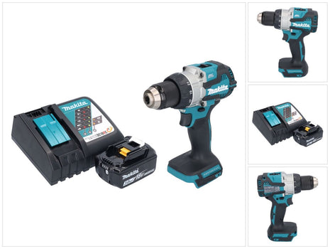 Makita DDF 489 RF1 perceuse/visseuse sans fil 18 V 73 Nm Brushless + 1x batterie 3,0 Ah + kit chargeur