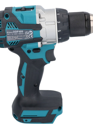 Makita DDF 489 RF1 perceuse-visseuse sans fil 18 V 73 Nm sans balais + 1x batterie 3,0 Ah + chargeur