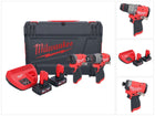 Milwaukee M12 FPP2A2-602X Kombo Set ( 4933480588 ) M12 FPD2 Akku Schlagbohrschrauber 45 Nm + M12 FID2 Akku Schlagschrauber 170 Nm 1/4