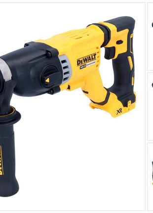 DeWalt DCH 263 N Akku Kombihammer 18 V 3 J SDS Plus Brushless Solo - ohne Akku, ohne Ladegerät