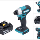 Makita DTD 157 T1 cordless impact wrench 18 V 140 Nm 1/4