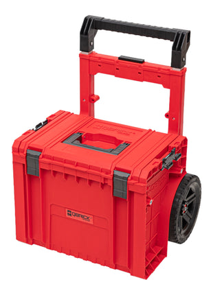 Qbrick System PRO Cart 2.0 Plus RED ULTRA HD empilable 490 x 415 x 660 mm 29 l IP54 double poignée télescopique amovible