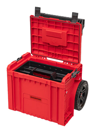 Toolbrothers RHINO L Cart Plus ULTRA - Mobiler Werkzeugkoffer stapelbar 490 x 415 x 660 mm 29 l IP54 abnehmbarer Doppelteleskopgriff