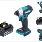 Makita DTD 157 G1 cordless impact wrench 18 V 140 Nm 1/4