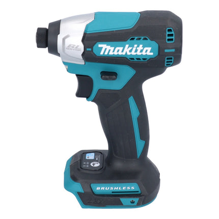 Makita DTD 157 RG cordless impact wrench 18 V 140 Nm 1/4" brushless + 2x rechargeable battery 6.0 Ah + charger