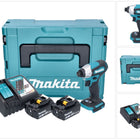 Makita DTD 157 RGJ cordless impact wrench 18 V 140 Nm 1/4