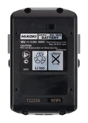 Batería Hikoki BSL 1850 18 V 5,0 Ah / 5000 mAh Li-Ion