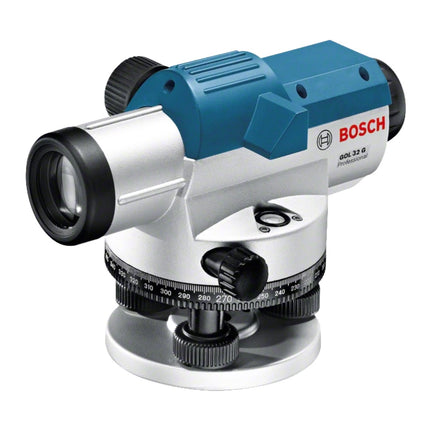 Bosch GOL 32 G Profesjonalny niwelator optyczny 400 Gon 120 m IP 54 ( 06159940AY ) + statyw BT 160 + pręt pomiarowy GR 500 + walizka