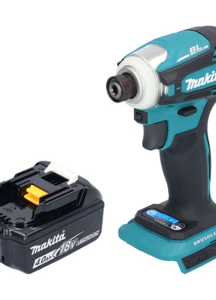 Makita DTD 172 M1 clé à chocs sans fil 18 V 180 Nm 1/4" brushless + 1x batterie 4,0 Ah - sans chargeur