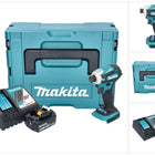 Makita DTD 172 RM1J cordless impact wrench 18 V 180 Nm 1/4