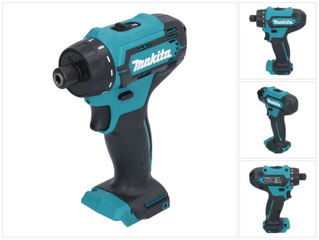 Makita DF 033 DZ Taladro atornillador inalámbrico 12 V máx. 30 Nm 1/4" Solo - sin batería, sin cargador