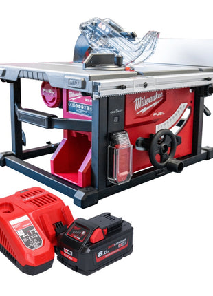 Scie à table sans balais Milwaukee M18 FTS210-801B 18 V 210 mm + 1 batterie 8,0 Ah + chargeur